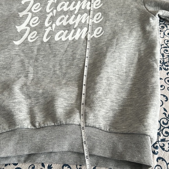 Stella & Suzie j’taime sweatshirt/hoodie - Picture 4 of 10